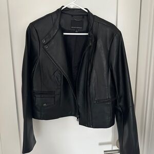 Banana Republic Faux Leather Jacket